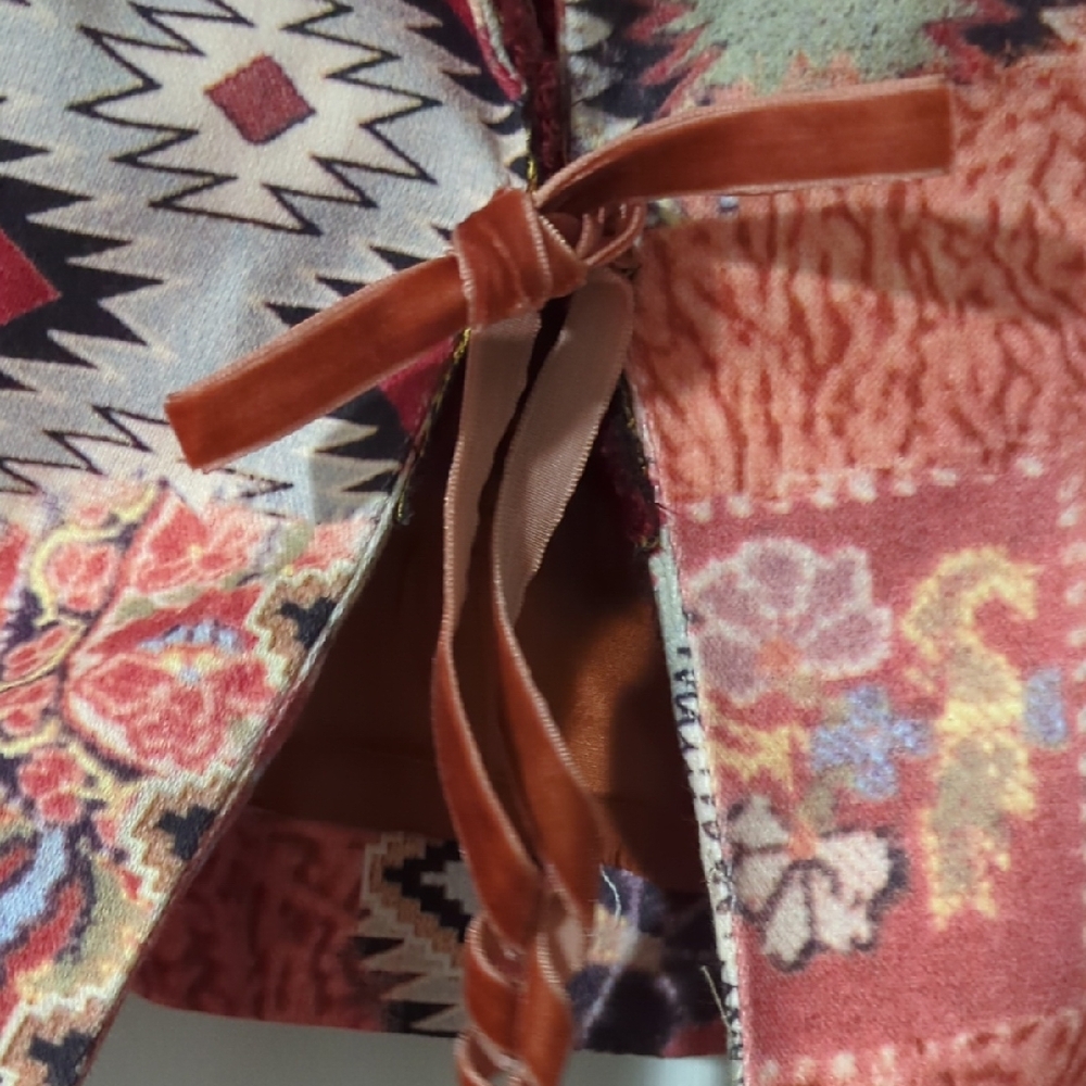 Women's Multicolor Patterned Jacket - image 6